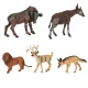 Kids Animal Figure Toy Set, 19 pcs.