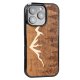 Koka korpuss iPhone 16 Pro IMBUIA MOUNTAINS no masīvkoka | Bewood Wooden Case for