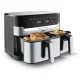Tefal Dual Easy Fry & Grill EY905D Hot Air Fryer, 8.3 L