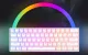 Mechanical keyboard Royal Kludge RK61 RGB, brown switch (white)