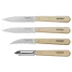 Opinel Les Essentiels Kitchen Knife Set, 4 Pieces