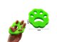 Washing Machine Lint and Pet Hair Remover, 2 pcs, 9 × 1.5 cm, Green and Orange
