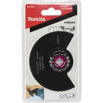 Makita TMA063 B-64967 Segment Saw Blade 100mm, Starlock, Black
