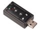 External USB Sound Card 7.1 with Headphone and Microphone Jack