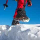 Trizand Ice Snow Traction Cleats Crampons Anti-Slip Snow Shoes Cleats for Men Women Hiking, Size 36-40