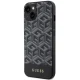 Guess iPhone 14 Plus Case G Cube Stripes MagSafe, Black