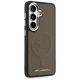 Karl Lagerfeld Embossed Ring MagSafe Case for Samsung Galaxy S26 - Brown