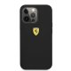 Ferrari iPhone 13 Pro Max Case Silicone Metal Logo MagSafe, Black