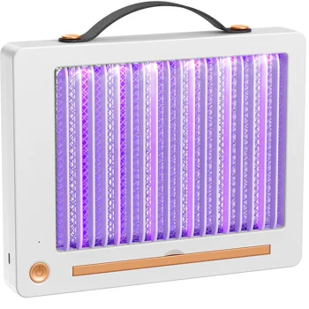 Electric UV Insect Killer Lamp for Mosquitoes and Flies, Rechargeable