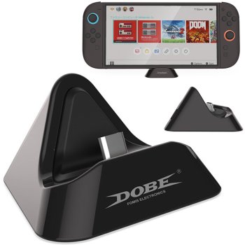 Uzlādes stacija Nintendo Switch un Switch 2 konsolēm