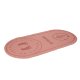 Sound-Absorbing Fitness and Yoga Mat 125x61.5x0.6 cm, Pink