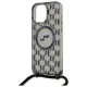 Karl Lagerfeld iPhone 16 Pro Case IML Crossbody Monogram MagSafe, Black