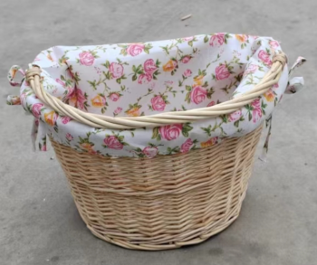 Large Woven Basket for Bicycle Handlebar