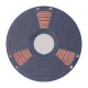 Sunlu PLA+ Silk Tri-Color 3D Filament, Orange, Blue, and Green