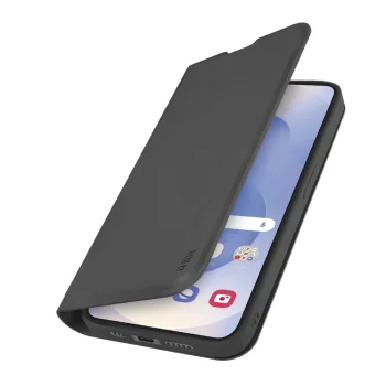 Sbs Wallet Case for Samsung Galaxy S25 Edge with Stand, Black