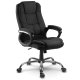 Sofotel Porto Ergonomic Office Chair, Fabric, Black