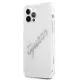 Guess iPhone 12 / 12 Pro Case Vintage Script, Transparent