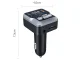 FM MP3 Transmitter with Bluetooth 5.3, 2x USB-C and SD Card Support
