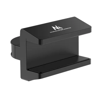 Maclean MC-994 Universal Power Strip Holder for Pole Mounts Black