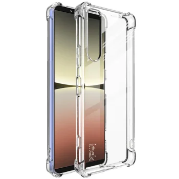 Sony Xperia 5 IV IMAK Soft TPU Case Shock-Absorbing Protection Cover, Transparent