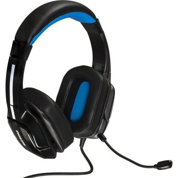 Philips TAGH401BL/00 Over-Ear PC Headset Black/Blue