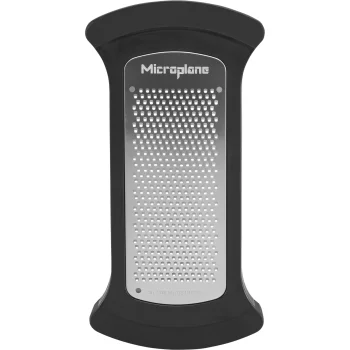 Microplane Fine Bowl Grater, 21 x 10.5 cm, Silver / Black