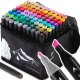 Nukido NK-912 Alcohol Markers with Bag, 80 pcs