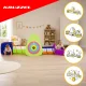 Kruzzel 5-in-1 Kids Play Tent with Tunnels and Balls