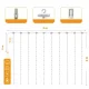 LED Curtain Lights Telcon 300 LED 3x3m for Indoor and Outdoor Use, Cold White
