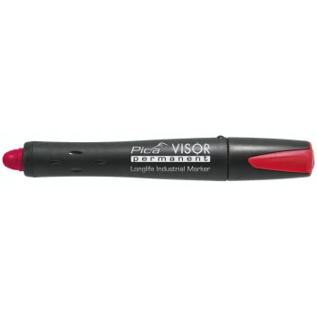 Pica VISOR Permanent Industrial Marker, 10 mm, Red