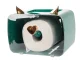 Toilet Paper and Tissue Organizer with Phone Holder