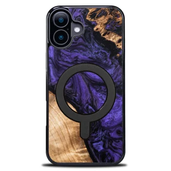 Bewood Unique Case for iPhone 16 Plus - Violet with MagSafe