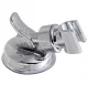 Shower Head Holder with Suction Cup, Silver