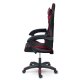 Sofotel Draknor Ergonomic Gaming Chair, Black and Red