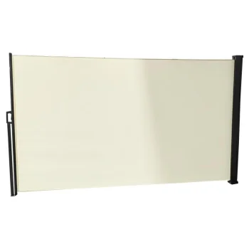Retractable Side Awning, Light Beige, 350x170cm