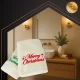 Ruhhy Christmas Towels Set of 2, Cotton Bathroom Decor, 50x100 cm, 26612
