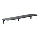 Maclean MC-129 B Folding Shelf / Tabletop, Black, 100x20cm, 50kg