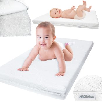 Nicekids Premium 4D Breathable Baby Crib Mattress 120x60cm