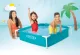 Intex 57173 Frame Kids Pool 122x122x30 cm, Blue