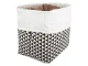 Large Foldable Laundry and Toy Basket with Drawstring, 90L