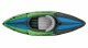 Intex Challenger K1 piepūšamais kajaks 274 x 76 x 33 cm, zaļš