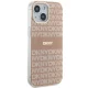 DKNY iPhone 15 / 14 / 13 Case IML Mono & Stripe MagSafe, Pink