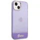 Guess Translucent Case for iPhone 14 Plus – Violet