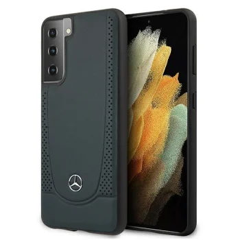 Mercedes Samsung Galaxy S21+ Case Urban Line, Navy Blue