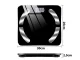 Smart Bluetooth Body Fat Scale, Digital Bathroom Scale 180 kg, Black