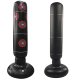 Freestanding Inflatable Punching Bag Set with Gloves & Pump, Black