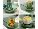 Electric Cup Warmer with USB and Temperature Control