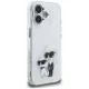 Karl Lagerfeld IML Aquarelle Karl & Choupette iPhone 16 Case - White