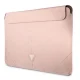 Guess Saffiano Triangle Logo Laptop Sleeve 16\" - Pink