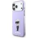 Karl Lagerfeld IML Aquarelle MagSafe Case for iPhone 17 Pro Max, Purple